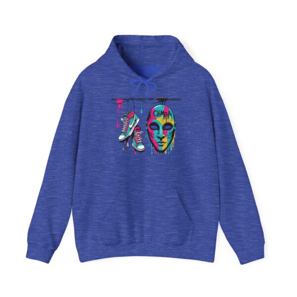 Tenis Voladores – Kicks from the Wires Hooded Sweatshirt | Trendy Graphic Sweatshirt, Comfortable Hoodie, Perfect for Gift, Unisex Fashion, Casual Wear - Image 25