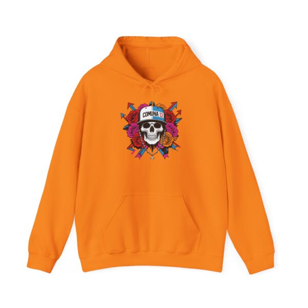 Stylish Skull Hoodie, Unisex Sweatshirt, Gothic Apparel, Edgy Gift, Casual Wear, Festival Style, Everyday Comfort - Image 17