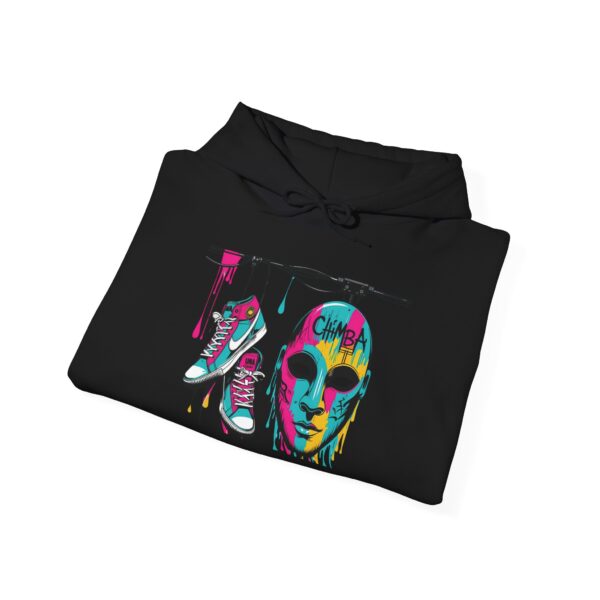 Tenis Voladores – Kicks from the Wires Hooded Sweatshirt | Trendy Graphic Sweatshirt, Comfortable Hoodie, Perfect for Gift, Unisex Fashion, Casual Wear - Image 9