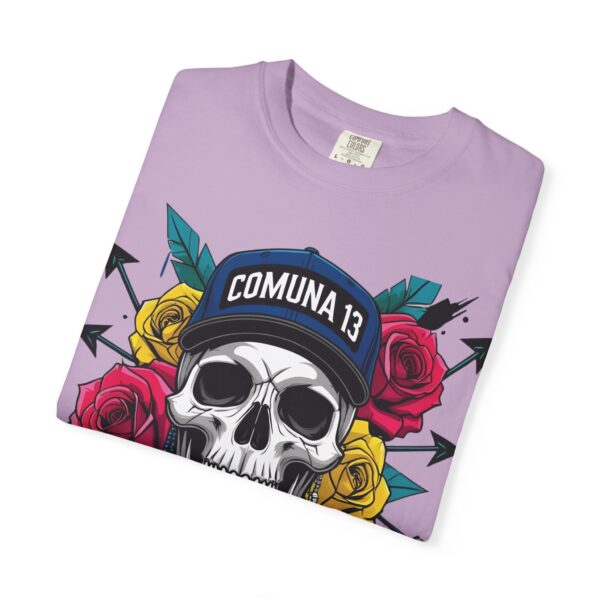 Skull & Rose Graphic Tee, Edgy Streetwear Shirt, Gothic T-Shirt, Unique Gift for Music Lovers, Casual Wear for Festivals - Image 51