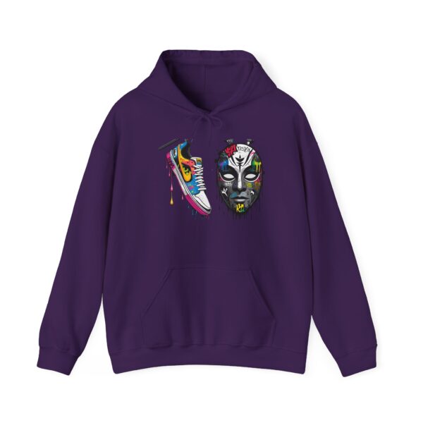 Tenis Voladores – Kicks from them Wires Hoodie, Unisex Streetwear Sweatshirt, Urban Fashion Gift, Artsy Casual Wear, Hip Hop Style Hoodie - Image 37