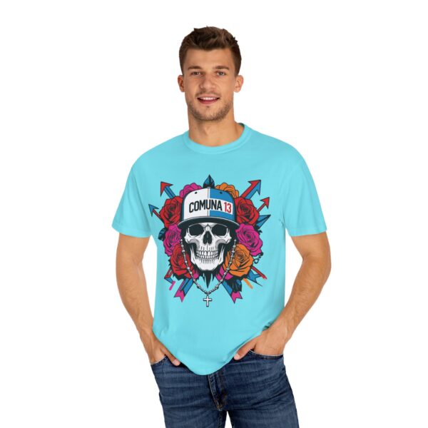 Cráneo Bendecido Tee , Urban Casual Wear, Streetwear Fashion, Gifts for Men and Women, Music Festival Must-Have - Image 28