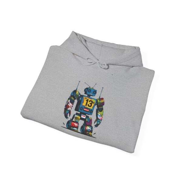 Robot Graphic Hoodie for Tech Lovers | Unisex Sweatshirt | Gift for Gamers | Cool Casual Wear | Birthday Gift | Fun Pullover - Image 17