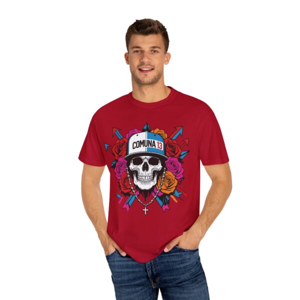 Cráneo Bendecido Tee , Urban Casual Wear, Streetwear Fashion, Gifts for Men and Women, Music Festival Must-Have - Image 48