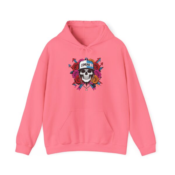 Stylish Skull Hoodie, Unisex Sweatshirt, Gothic Apparel, Edgy Gift, Casual Wear, Festival Style, Everyday Comfort - Image 45