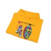 Tenis Voladores – Kicks from the Wires Hooded Sweatshirt | Trendy Graphic Sweatshirt, Comfortable Hoodie, Perfect for Gift, Unisex Fashion, Casual Wear - Image 16