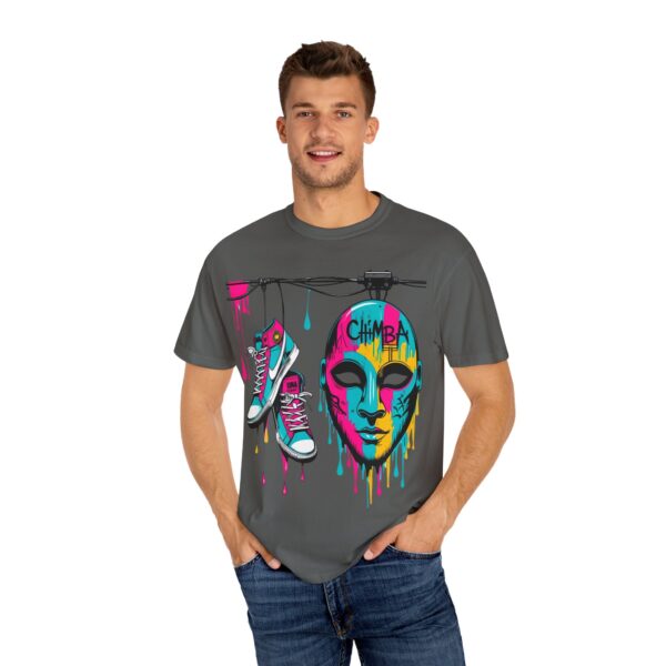 Tenis Voladores – Kicks from the Wires T-Shirt with Urban Art Design - Perfect for Casual Wear, Street Style, Gift for Artists, Hip-Hop Culture, Summer Festivals - Image 32
