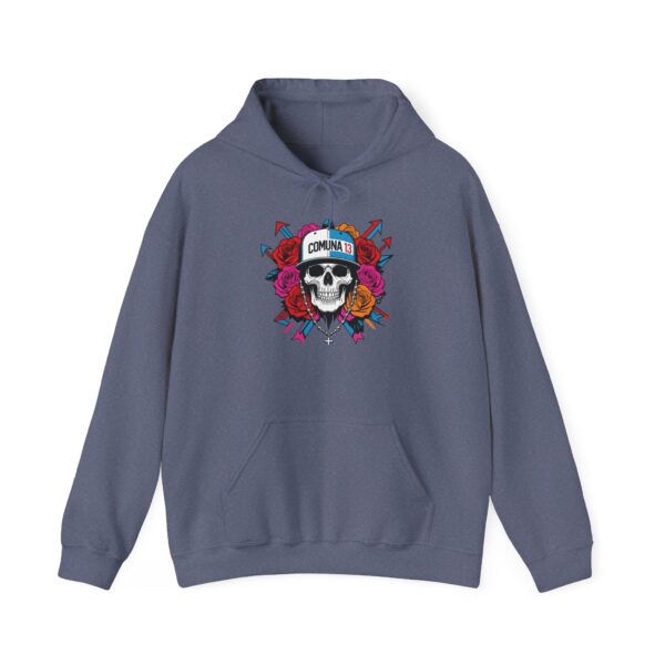 Stylish Skull Hoodie, Unisex Sweatshirt, Gothic Apparel, Edgy Gift, Casual Wear, Festival Style, Everyday Comfort - Image 29