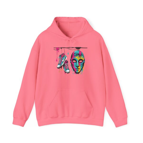 Tenis Voladores – Kicks from the Wires Hooded Sweatshirt | Trendy Graphic Sweatshirt, Comfortable Hoodie, Perfect for Gift, Unisex Fashion, Casual Wear - Image 41