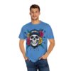Skull & Rose Graphic Tee, Edgy Streetwear Shirt, Gothic T-Shirt, Unique Gift for Music Lovers, Casual Wear for Festivals - Image 36
