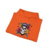Skull Floral Sweatshirt, Unisex Hoodie for Music Lovers, Trendy Gift for Halloween, Casual Apparel, Comfortable Streetwear - Image 20