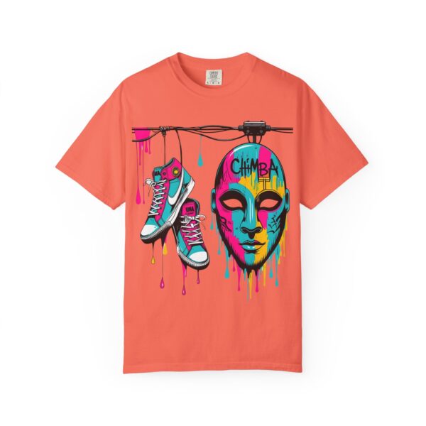 Tenis Voladores – Kicks from the Wires T-Shirt with Urban Art Design - Perfect for Casual Wear, Street Style, Gift for Artists, Hip-Hop Culture, Summer Festivals - Image 6