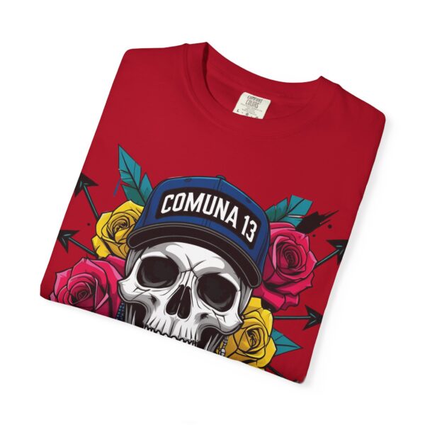 Skull & Rose Graphic Tee, Edgy Streetwear Shirt, Gothic T-Shirt, Unique Gift for Music Lovers, Casual Wear for Festivals - Image 55