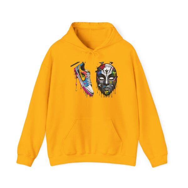 Tenis Voladores – Kicks from them Wires Hoodie, Unisex Streetwear Sweatshirt, Urban Fashion Gift, Artsy Casual Wear, Hip Hop Style Hoodie - Image 9