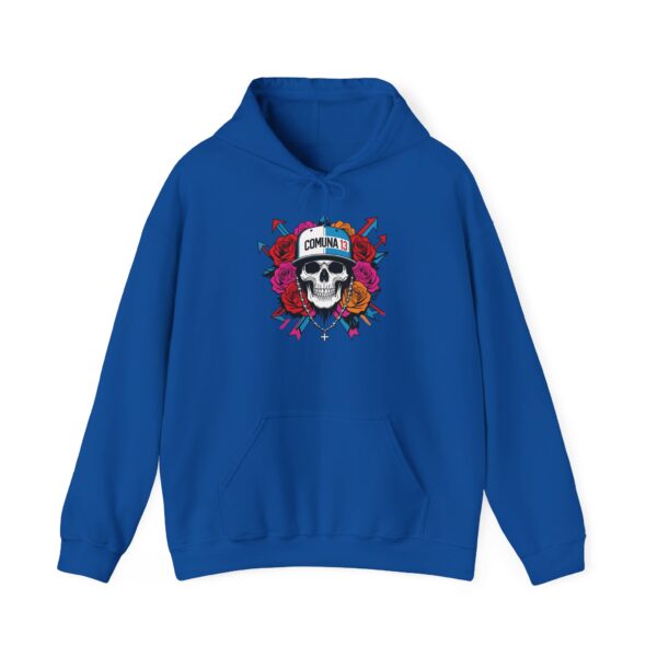 Stylish Skull Hoodie, Unisex Sweatshirt, Gothic Apparel, Edgy Gift, Casual Wear, Festival Style, Everyday Comfort - Image 25