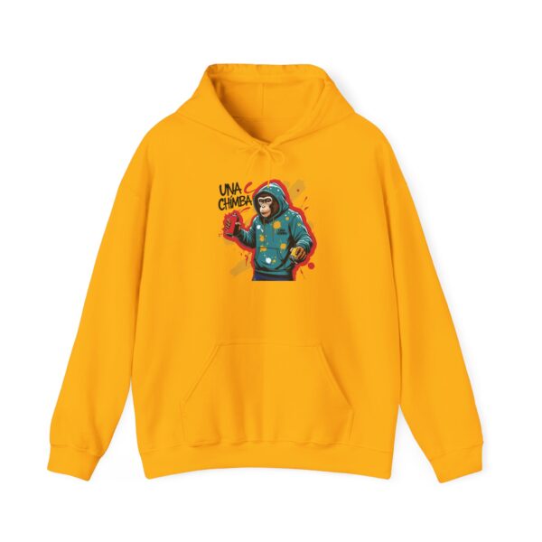 Mono Grafitero Hoodie with Funky Design, Cool Streetwear, Unisex Style, Perfect for Gifts, Casual Wear, Seasonal Fashion - Image 2