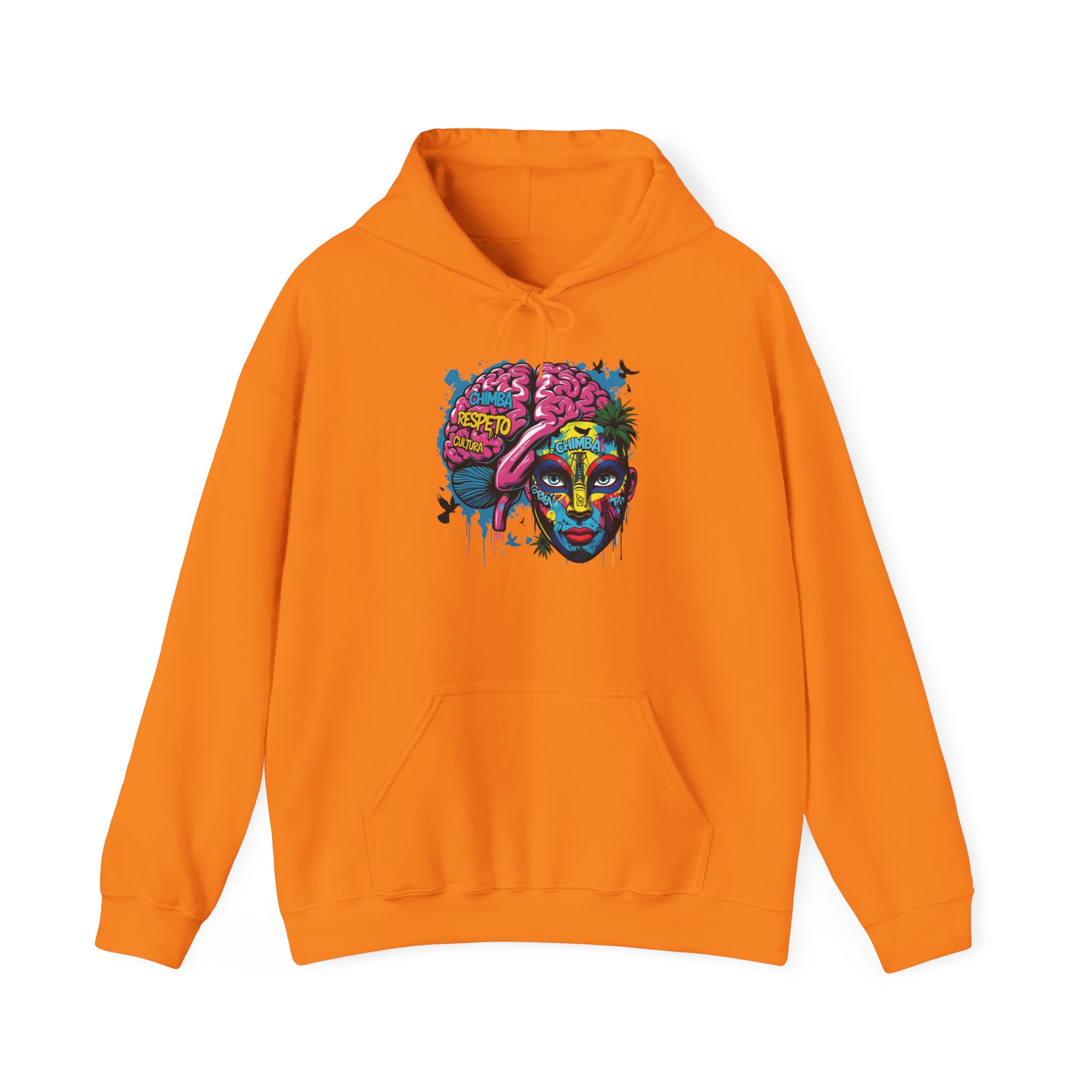 El Cerebro de la Calle Hoodie, Psychedelic Sweatshirt, Unisex Gift, Unique Graphic Design, Perfect for Art Lovers, Cozy Streetwear