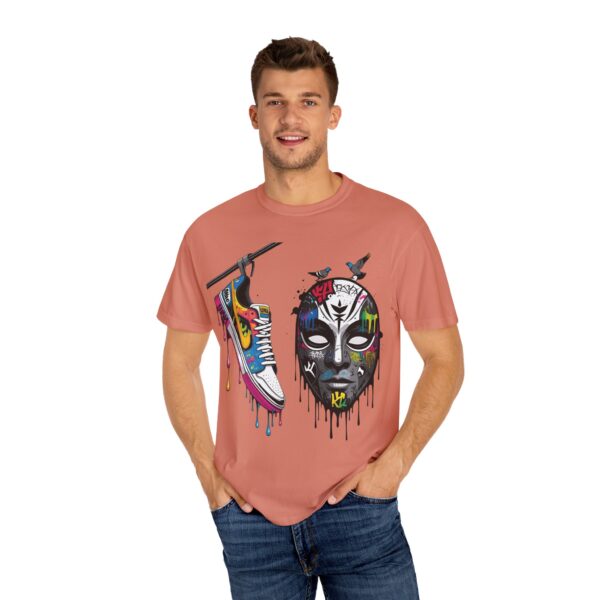 Tenis Voladores – Kicks from them Wires T-Shirt for Creatives, Urban Style Tee, Art Enthusiast Gift, Streetwear Essential, Casual Wear, Unique Graphic Shirt - Image 9