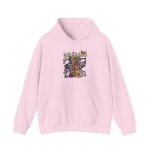 Medellín Graffiti Hoodie – Colorful Urban Street Art Pullover