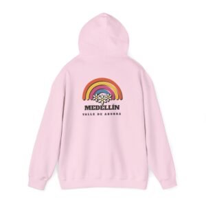 Medellín Rainbow Hoodie - Valle de Aburrá Floral Retro Pullover