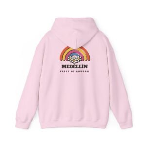 Medellín Rainbow Hoodie - Valle de Aburrá Floral Retro Pullover
